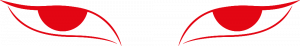 Rotsehen Augen